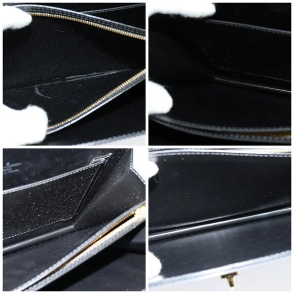 LOUIS VUITTON Epi Capuchin Shoulder Bag Black M52342 LV Auth 134584 - Picture 15 of 15